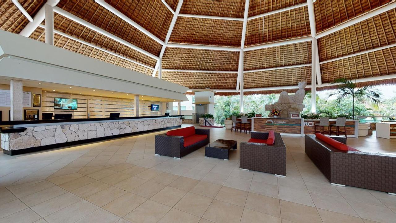 فندق جراند بارك رويال كوزوميل شامل الكل المظهر الخارجي الصورة The lobby of the resort